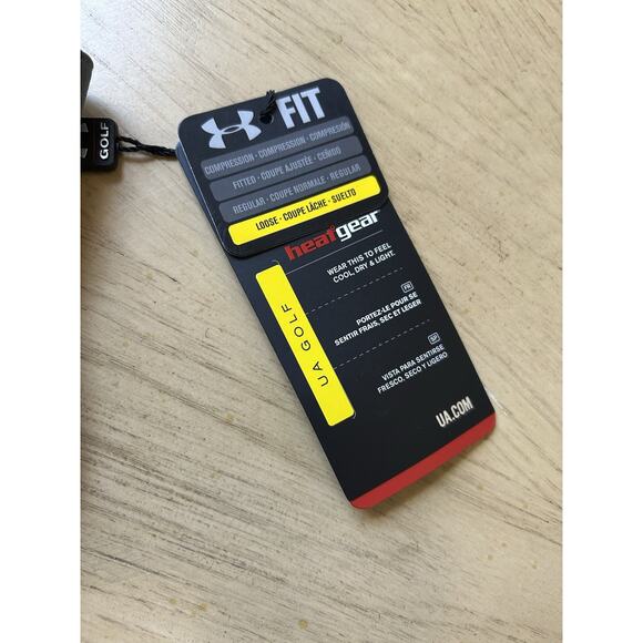 NEW Under Armour Men’s Golf Shorts Chino Flat Front Gray Heat Gear Casual $60 - Picture 8 of 11